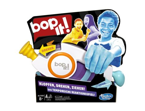 Hasbro - Bop It Elektroniczna Gra Dla Dzieci Wielokolorowy E6393100