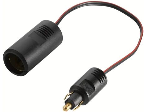 HELLA 8KA 007 589-101 Adapter, zapalniczka - 24V - Długość: 0.25m - 2