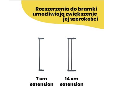 Barierka na schody Safety 1ST rozporowa Antracyt - 4