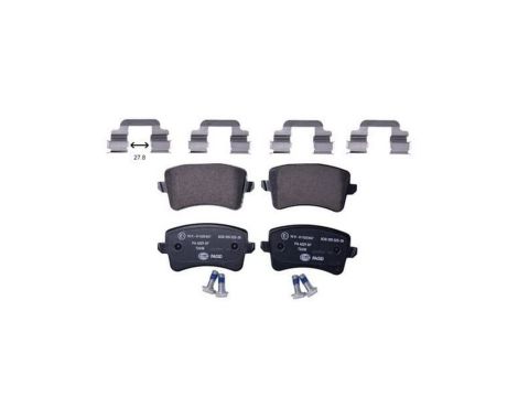 HELLA PAGID 8DB 355 025-381 Zestaw klocków hamulcowych