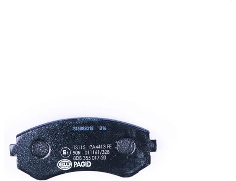 HELLA PAGID 8DB 355 017-201 Zestaw klocków hamulcowych  T3115 - 3