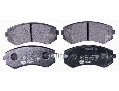 HELLA PAGID 8DB 355 017-201 Zestaw klocków hamulcowych  T3115