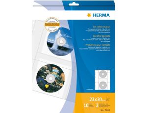Herma 7682 Okładki Na DVD CD, Przezroczysty, 10 Koszulek - image 2