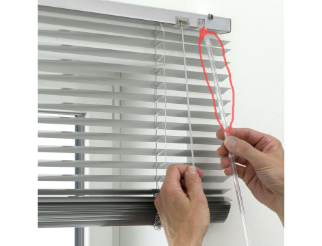 Żaluzja aluminiowa biała 90x175 Gardinia - 5