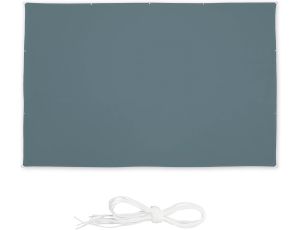 Żagiel ogrodowy Relaxdays tworzywo sztuczne 350 x 250 cm szary