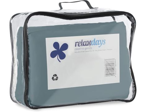 Żagiel ogrodowy Relaxdays tworzywo sztuczne 350 x 250 cm szary - 5