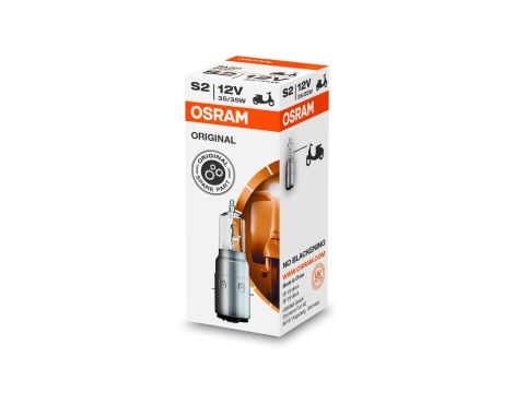 ŻARÓWKA S2 35/35W 12V SKUTER OSRAM ORIGINAL LINE BA20D