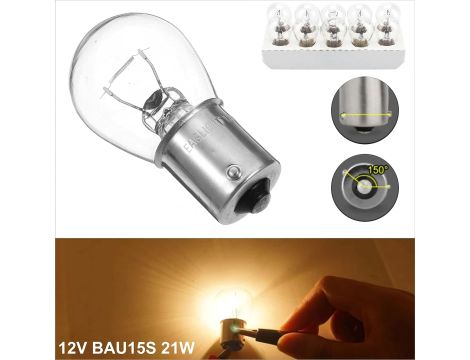 Żarówki uniwersalne tradycyjne 24V 21W 10 sztuk - 5