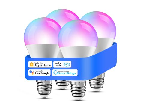 ŻARÓWKI WIFI 4 SZT. ALEXA, GOOGLE E27