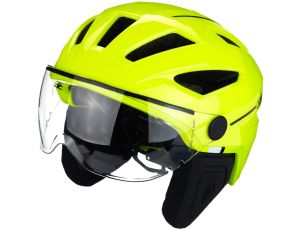 Kask rowerowy Abus Pedelec 2.0 r. M SIGNAL YELLOW 52-57cm LED, regulowany