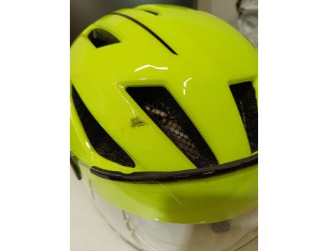 Kask rowerowy Abus Pedelec 2.0 r. M SIGNAL YELLOW 52-57cm LED, regulowany - 4