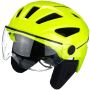 Kask rowerowy Abus Pedelec 2.0 r. M SIGNAL YELLOW 52-57cm LED, regulowany - 2