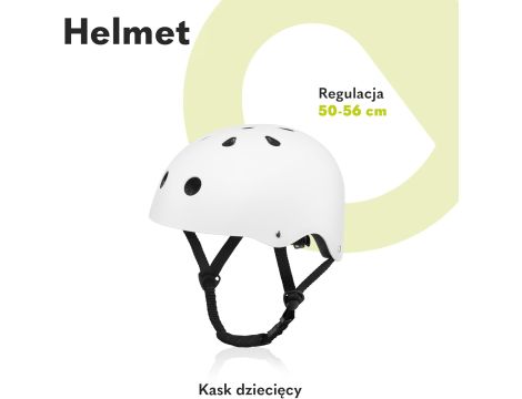 Kask rowerowy dla dzieci Lionelo Helmet biały - 3