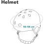 Kask rowerowy dla dzieci Lionelo Helmet biały - 8