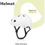 Kask rowerowy dla dzieci Lionelo Helmet biały - 4