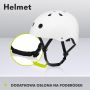 Kask rowerowy dla dzieci Lionelo Helmet biały - 6
