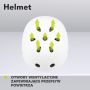 Kask rowerowy dla dzieci Lionelo Helmet biały - 7