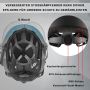 Kask rowerowy dla mężczyzn, damski kask z magnetycznym wizjerem - 8