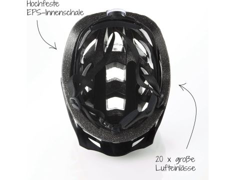 Kask rowerowy Fischer Fahrrad r. S/M (52-59cm) - 5
