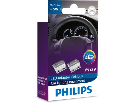 Philips automotive lighting 12956X2 LED control unit 12V 5W, 2 Stück,