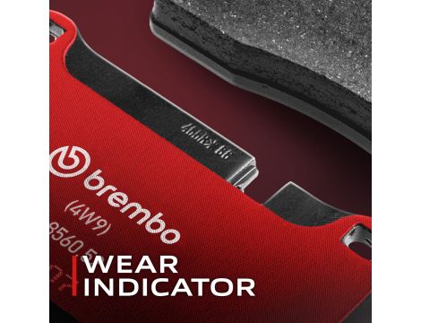 Brembo P85126 przednie okładziny hamulcowe, 4 szt - 6