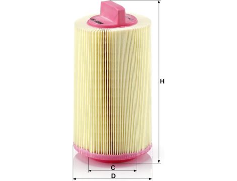 C2731/1 MANN-FILTER FILTR POWIETRzA TOYOTA COROLLA
