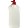 kanister 10l+Dorosły Zawór Unisex Biały 10 litrów - 5