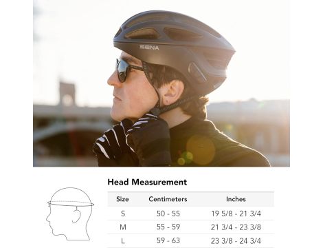 Kask rowerowy Sena R1 ROAD r. M - 3