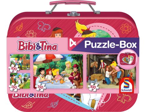 Puzzle 2 x 100 + 2 x 150 W WALIZCE Bibi & Tina