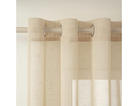 MIULEE Zestaw 2 zasłon okiennych z imitacji lnu 140*280CM - 3