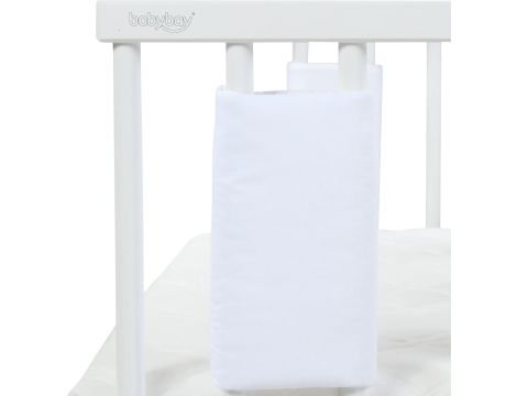 zabezpieczenie do łóżeczka Maxi/Boxspring biały - 5