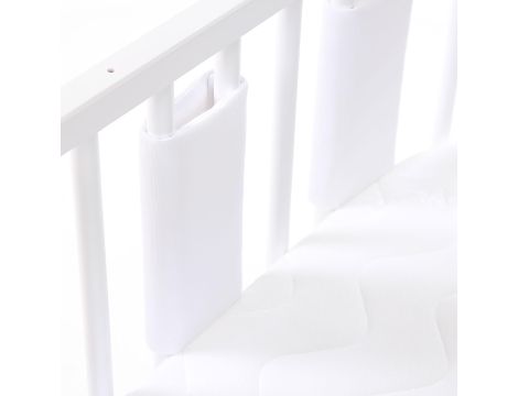 zabezpieczenie do łóżeczka Maxi/Boxspring biały - 4