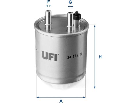 UFI 24.117.00 Filtr paliwa - 3