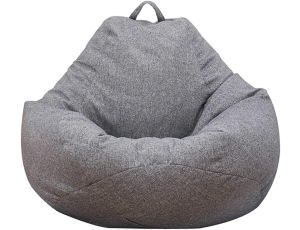 Duże pokrowiec na siedzisko gruszki (XL jasnoszary) - image 2