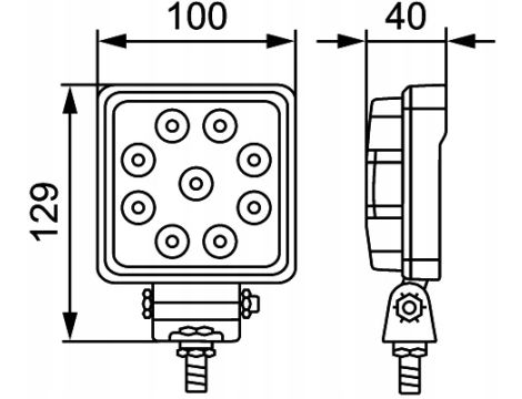 Oświetlenie pomocnicze Hella 1GA 357 103-012 - 12