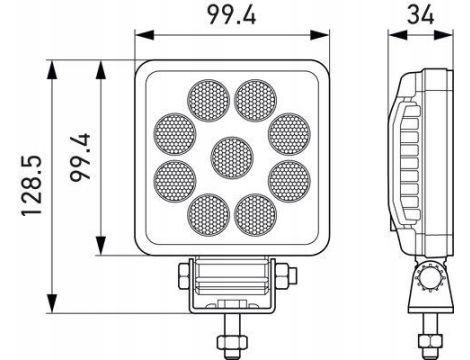 Oświetlenie pomocnicze Hella 1GA 357 103-012 - 14