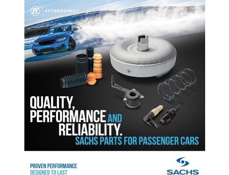 Sachs 900 123 Zestaw ochrony przeciwpyłowej, amortyzator - 3