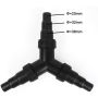 everfarel 3-drożny rozdzielacz Y rozdzielacz wody 25/32/38 mm  CST-2 - 5