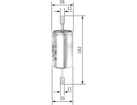 BOSCH F026403009 FILTR PALIWA DO SAMOCHODU FORD 114633 - 3