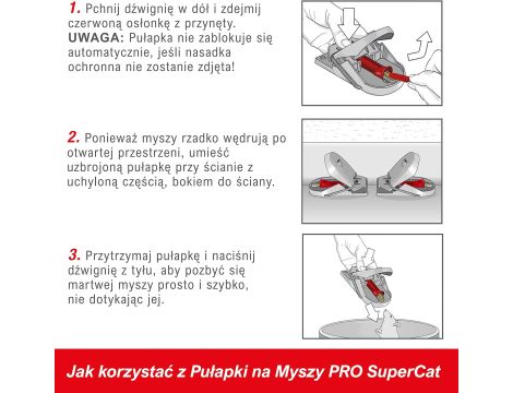 SWISSINNO Pułapka na Myszy PRO SuperCat - 7
