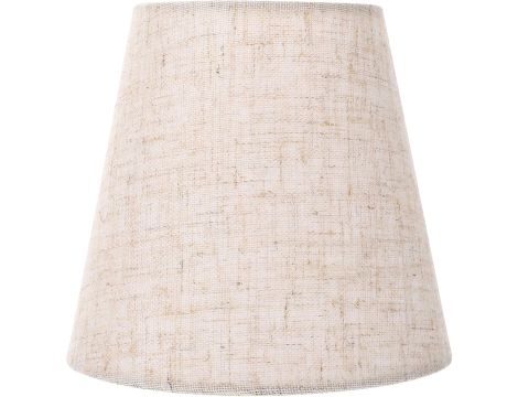 SOLUSTRE Materiałowy klosz lampy stołowej z lnu - 2