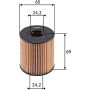 Valeo 586503 Filtr oleju - 4