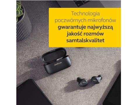Słuchawki bezprzewodowe dokanałowe Jabra Elite 75t - 7