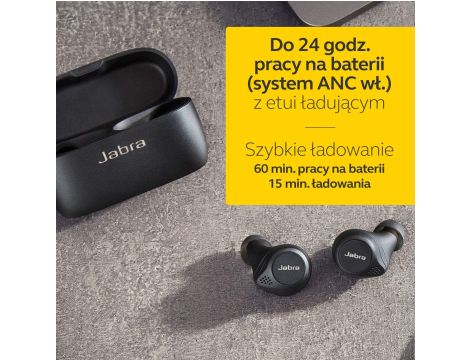 Słuchawki bezprzewodowe dokanałowe Jabra Elite 75t - 5