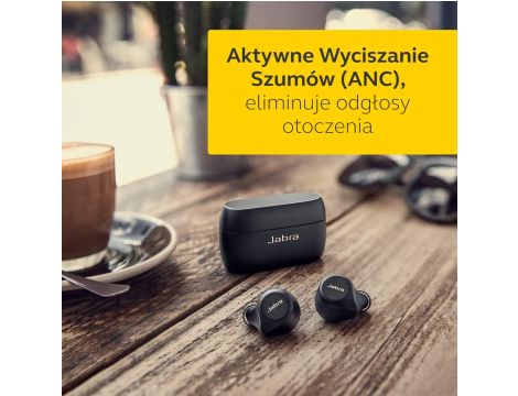 Słuchawki bezprzewodowe dokanałowe Jabra Elite 75t - 4