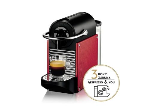 Ekspres kapsułkowy De'Longhi Nespresso 19 bar czerwony - 7