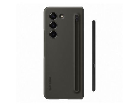 Plecki Samsung do Samsung Galaxy Z Fold 5 Slim S-Pen Case szary