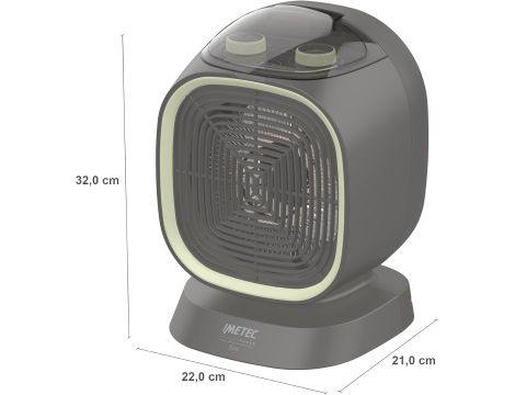 Termowentylator Imetec Silent Power Eco 2100 W - 5