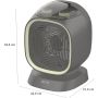 Termowentylator Imetec Silent Power Eco 2100 W - 6