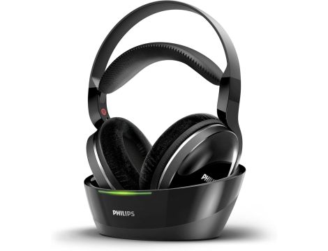 Philips SHD8850/12 słuchawki nauszne otwarte zasięg 30 m kolor czarny - 2